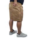 Short Bermuda Plus Size Butu Biru Extra Grande Cores Cáqui